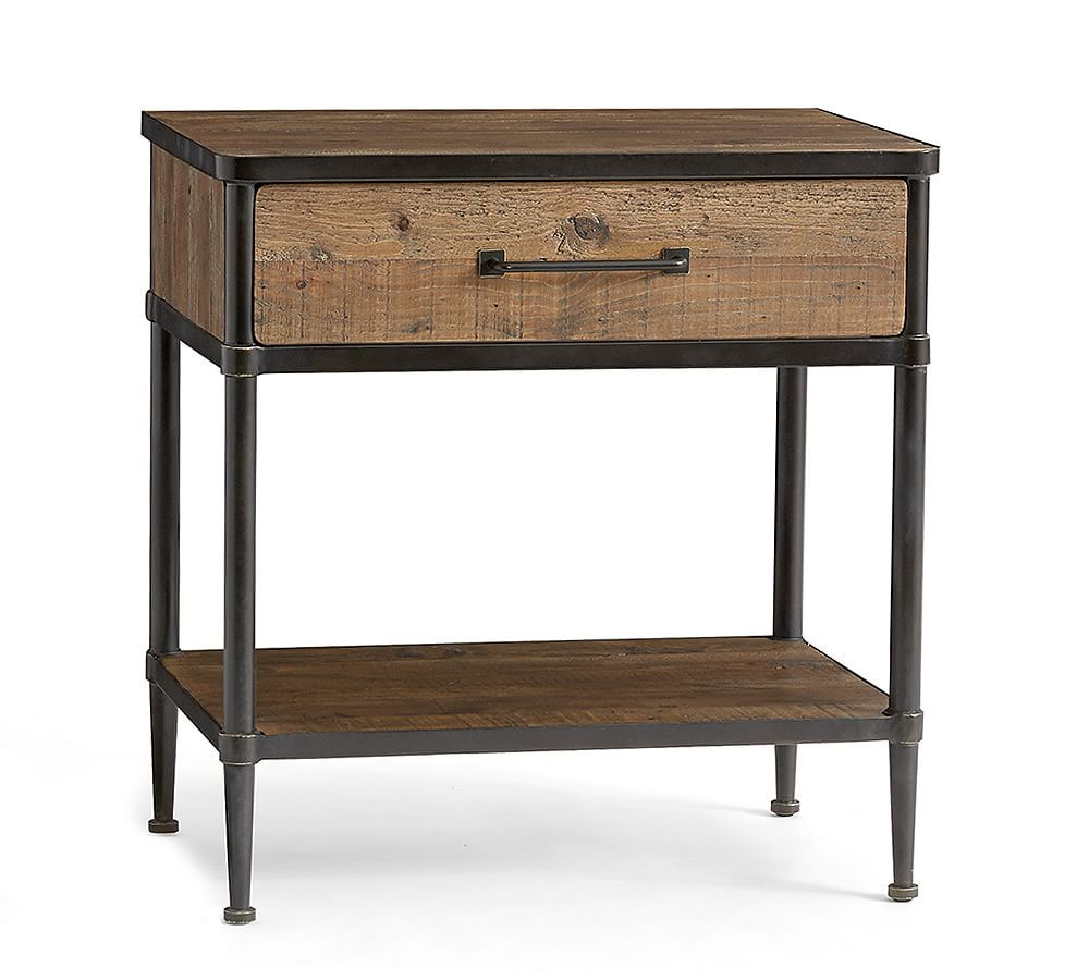 Juno Reclaimed Wood Nightstand (27") | Pottery Barn (US)