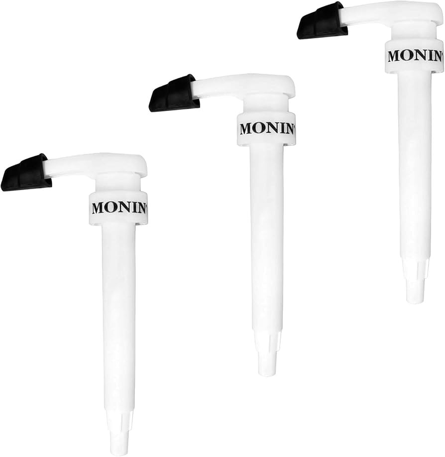 Monin - Syrup Pump, Only Compatible with 1 Liter Plastic Bottles of Monin Syrup, Tip Cover Includ... | Amazon (US)