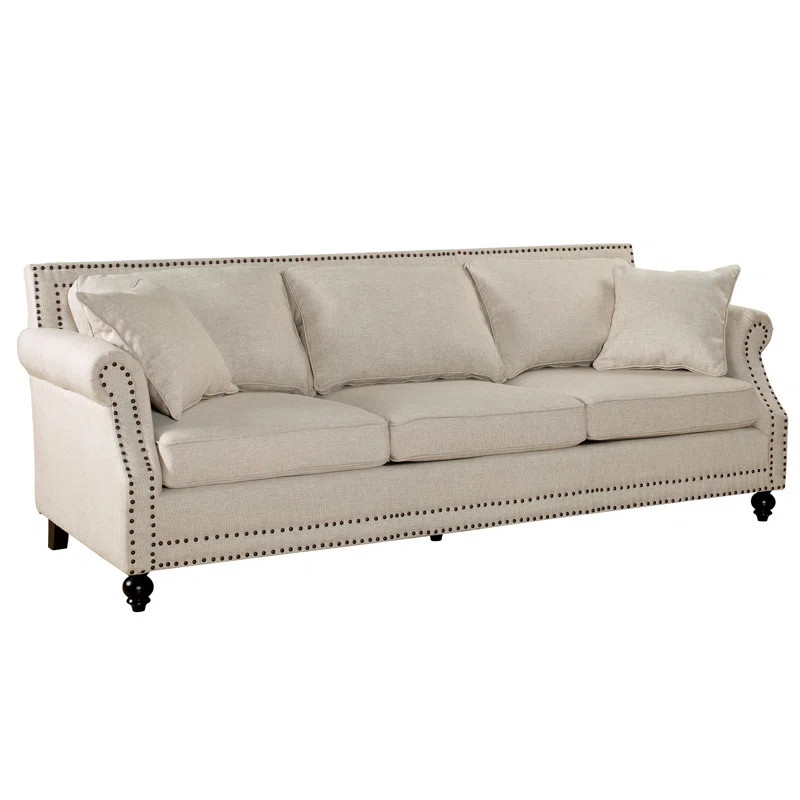 Cadwell 90.6" Rolled Arm Sofa | Wayfair North America