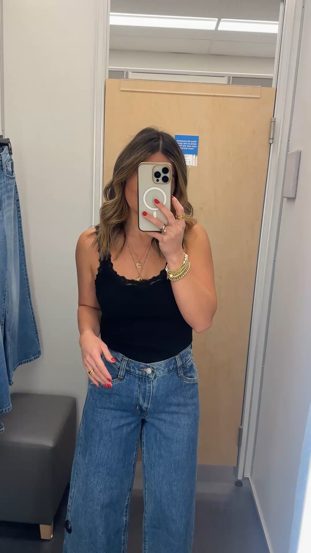 These Levi’s 94 baggy jeans are so good! Love how wide leg they are. They fit so well but they are more of a lower rise. 
They run tts. I’m wearing size 25

#LTKstorytime #LTKootd #LTKmomlife