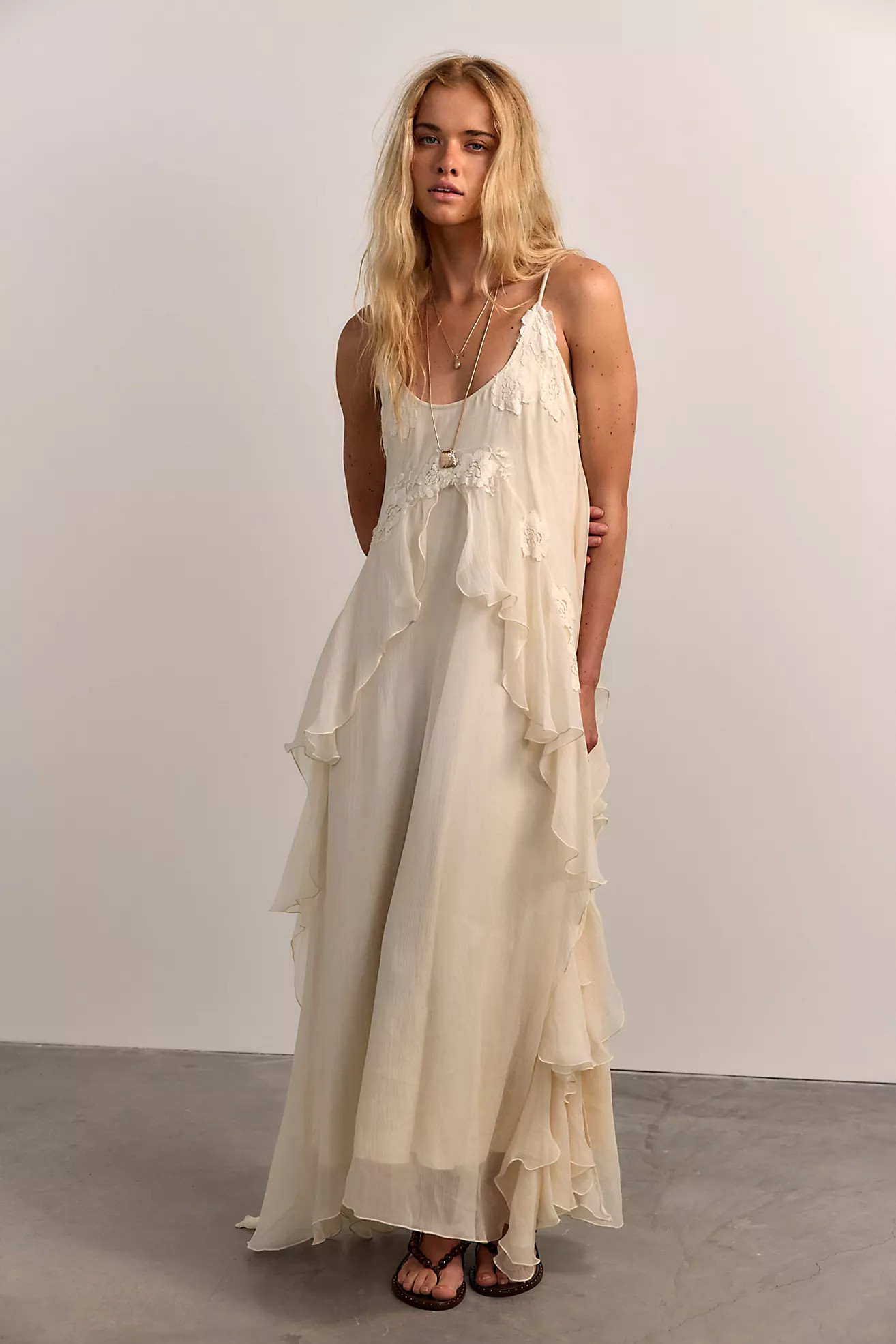 Nigel Preston Floating Angel Chiffon Maxi Dress | Free People (UK)