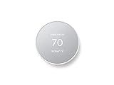 Google Nest Thermostat - Smart Thermostat for Home - Programmable Wifi Thermostat - Snow - - Amaz... | Amazon (US)
