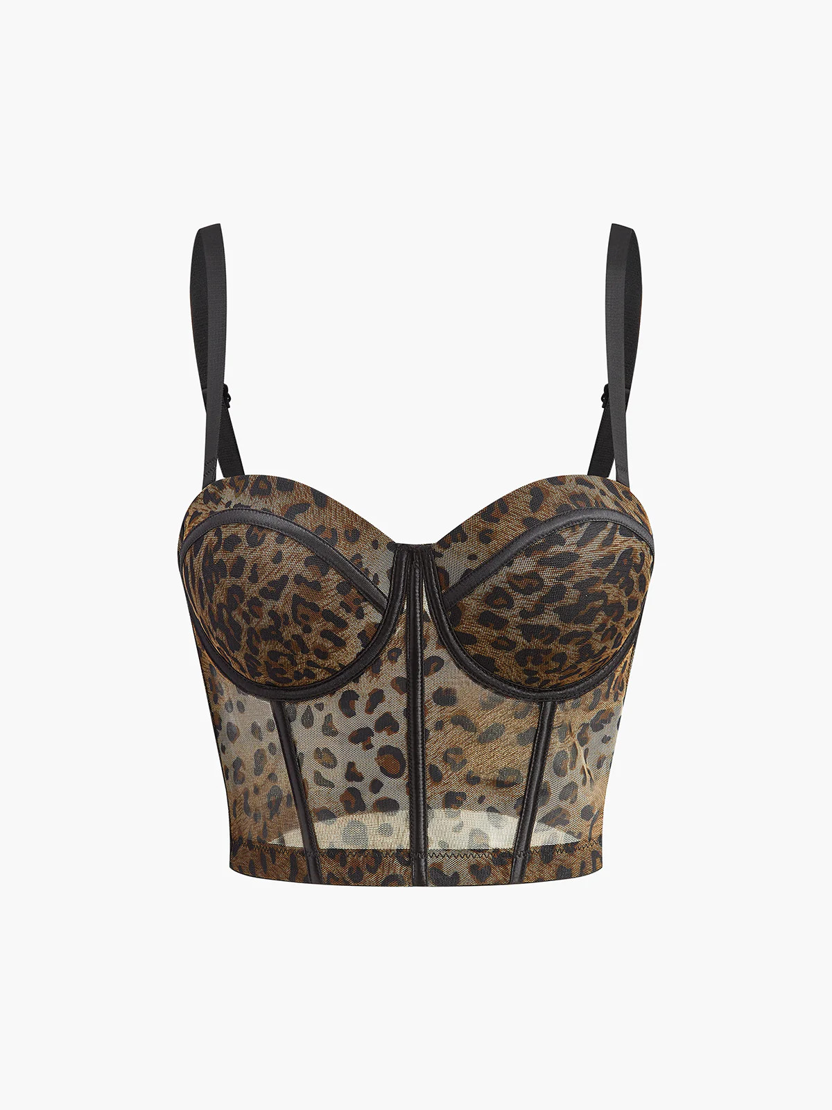 Leopard Printed Corset | Commense