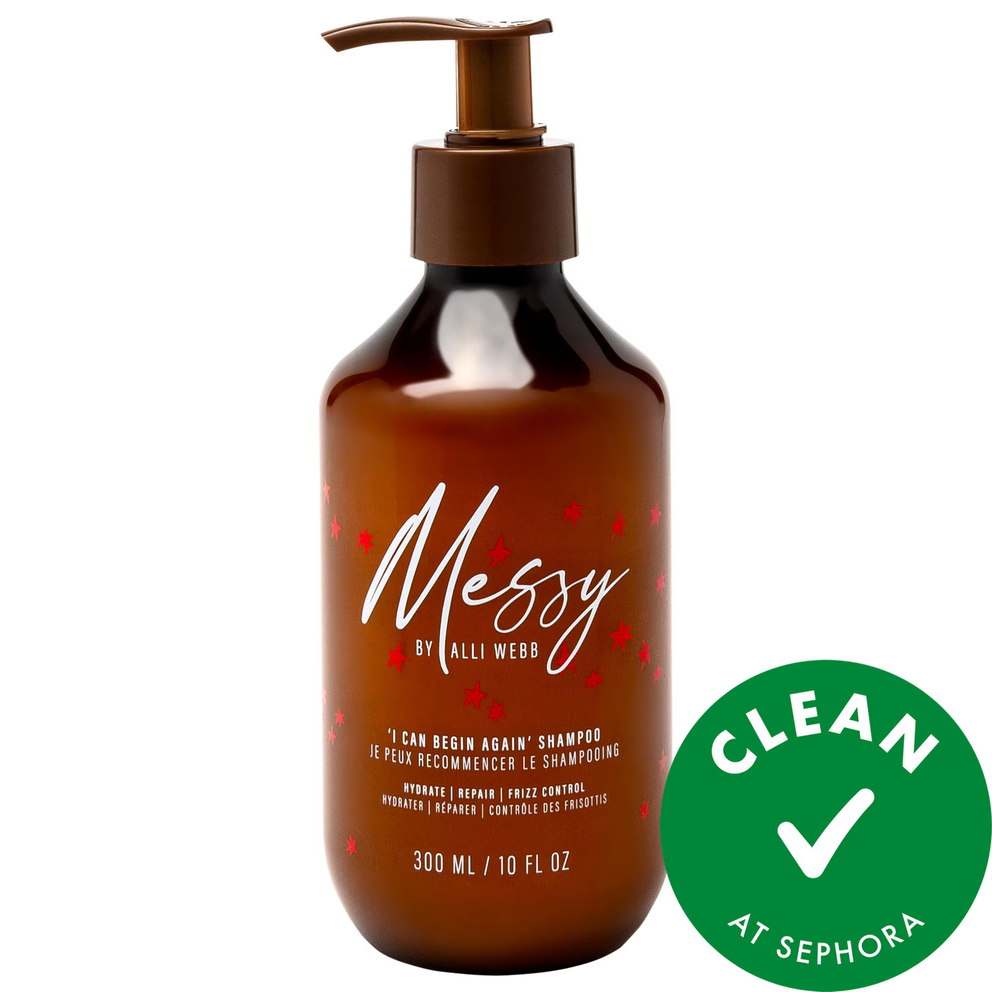 Messy by Alli Webb 'I Can Begin Again' Hydrating and Repairing Hair Shampoo 10 fl oz/300 ml | Sephora (US)