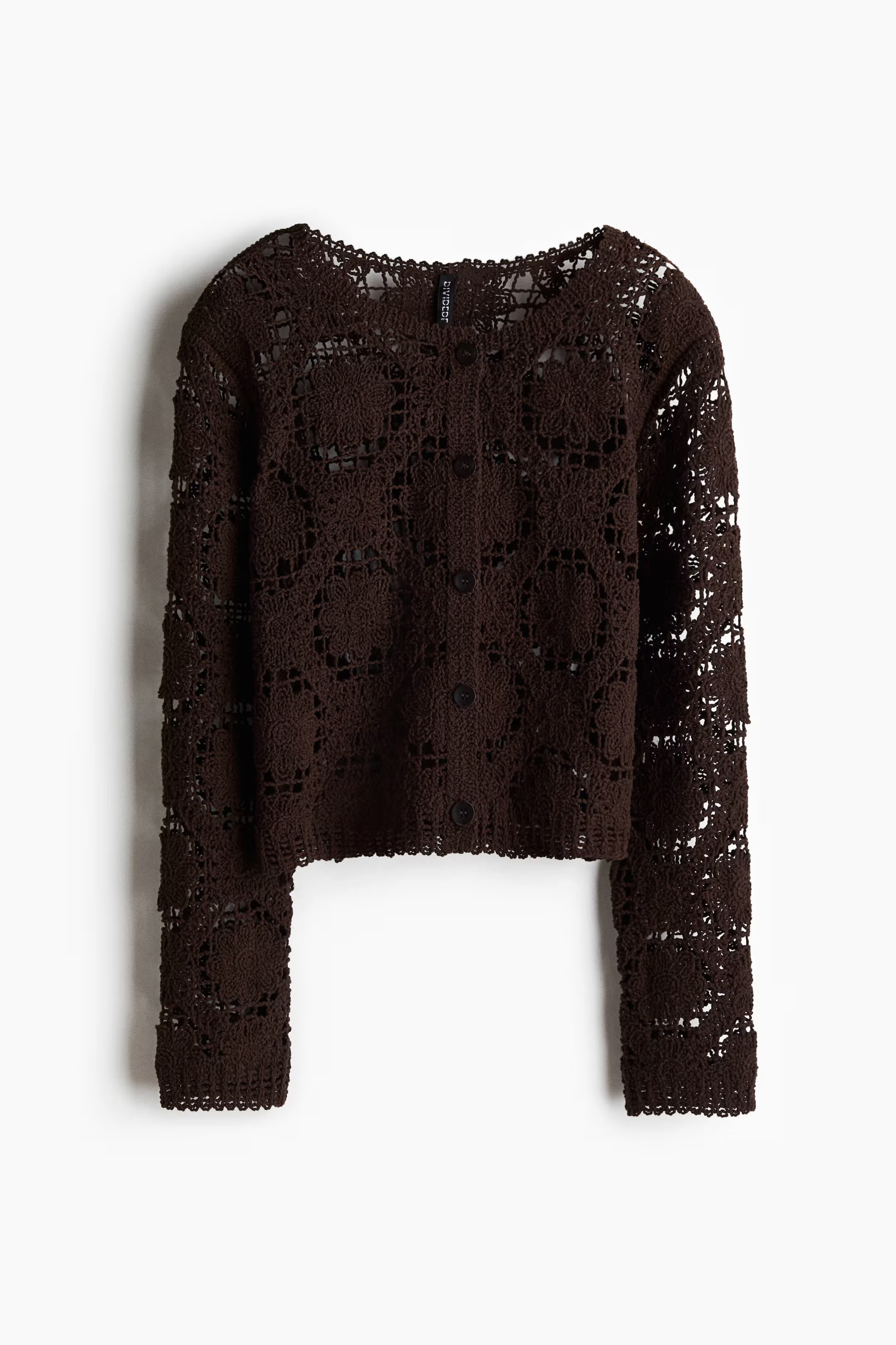 Crochet-look cardigan | H&M (US + CA)