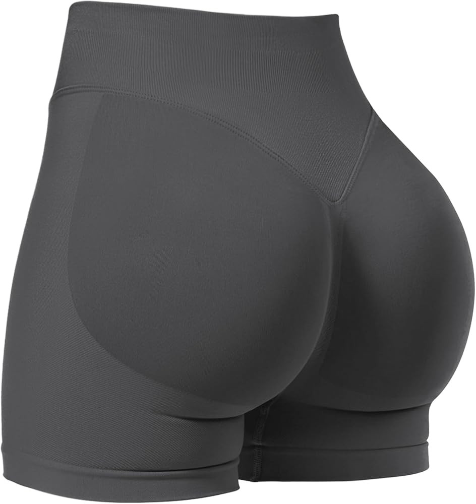 VOYJOY Women Workout Impact Shorts 2.5"/ 3.6"/ 4.5"/ 6" Scrunch Butt Lifting Gym Seamless Booty B... | Amazon (US)
