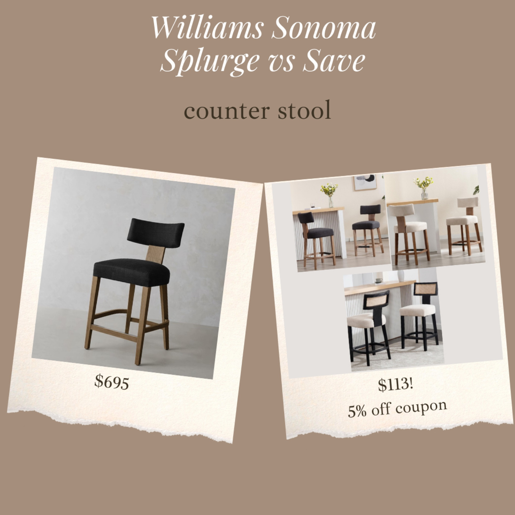 The viral Amazon dining chairs come in a counter height version! In stock in all colors & 5% off for prime members. Only $113 per stool! Bar height available in select colors 

#LTKStyleTip #LTKHome #LTKSaleAlert