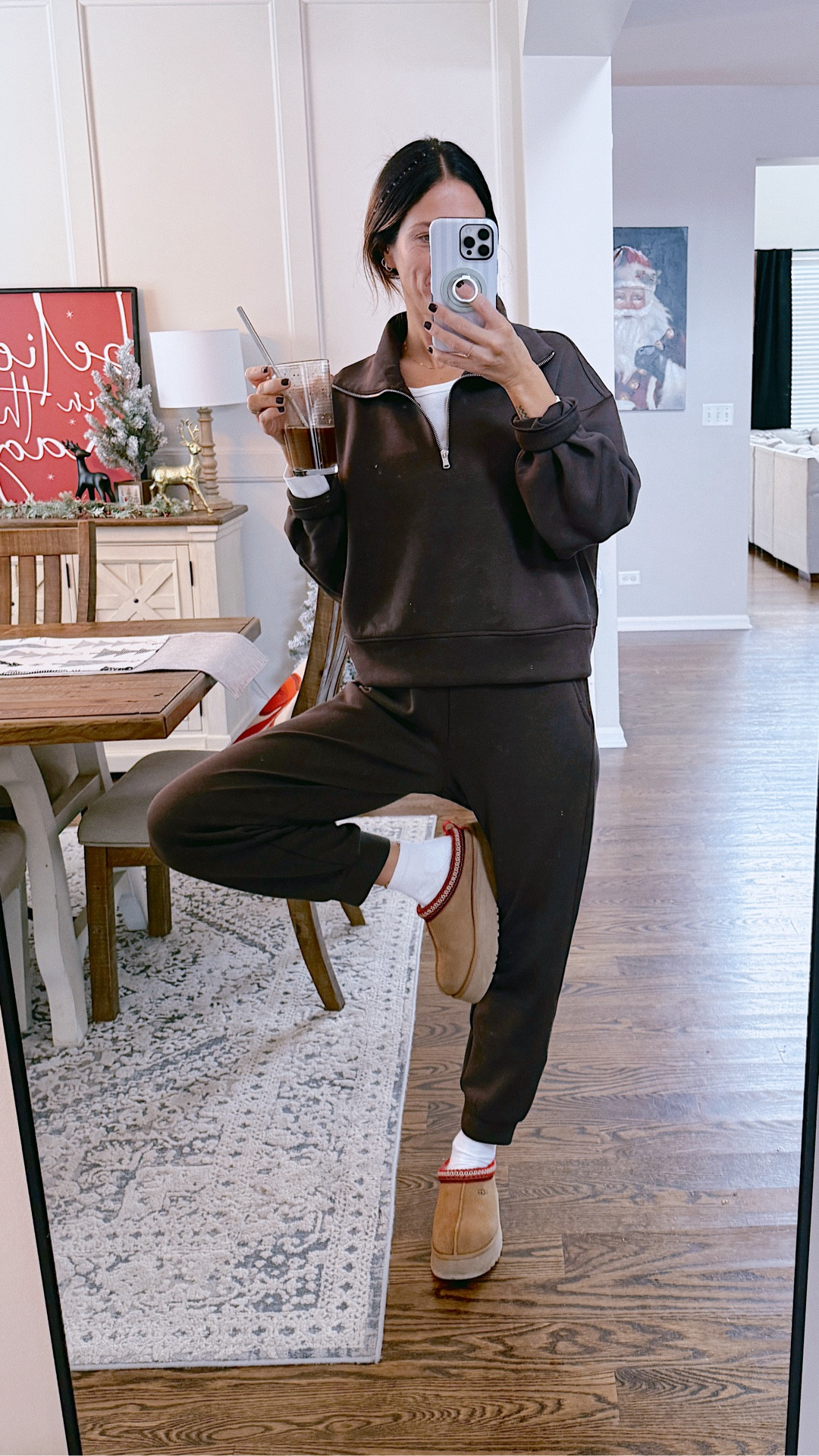 It’s a neutral cozy set *which is in sale by the way* and solo trip to target kind of day! Picking up my Cyber Monday order and tackling more Christmas shopping while my kids are at school and hoping I can still find some good deals! 🙌🏼 

#LTKHoliday #LTKSaleAlert #LTKmomlife