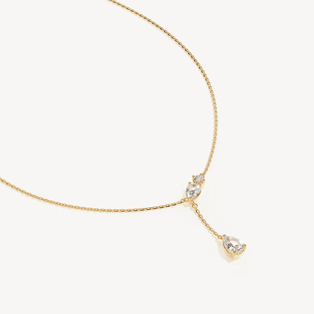 14k Solid Gold With All My Heart Sapphire Necklace | By Charlotte