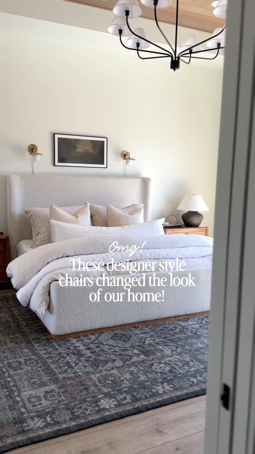 These designer style chairs are STUNNING! @Quince  has done it again! The most stunning chairs for a fraction of the cost. 😍 

These are the Performance Swivel chairs in Velvet Sable fabric, the prettiest brown/gray color. It was so easy to order and delivery was so quick! These chairs are so comfortable and the perfect spot for lounging in our bedroom. #quincepartner

#LTKHome