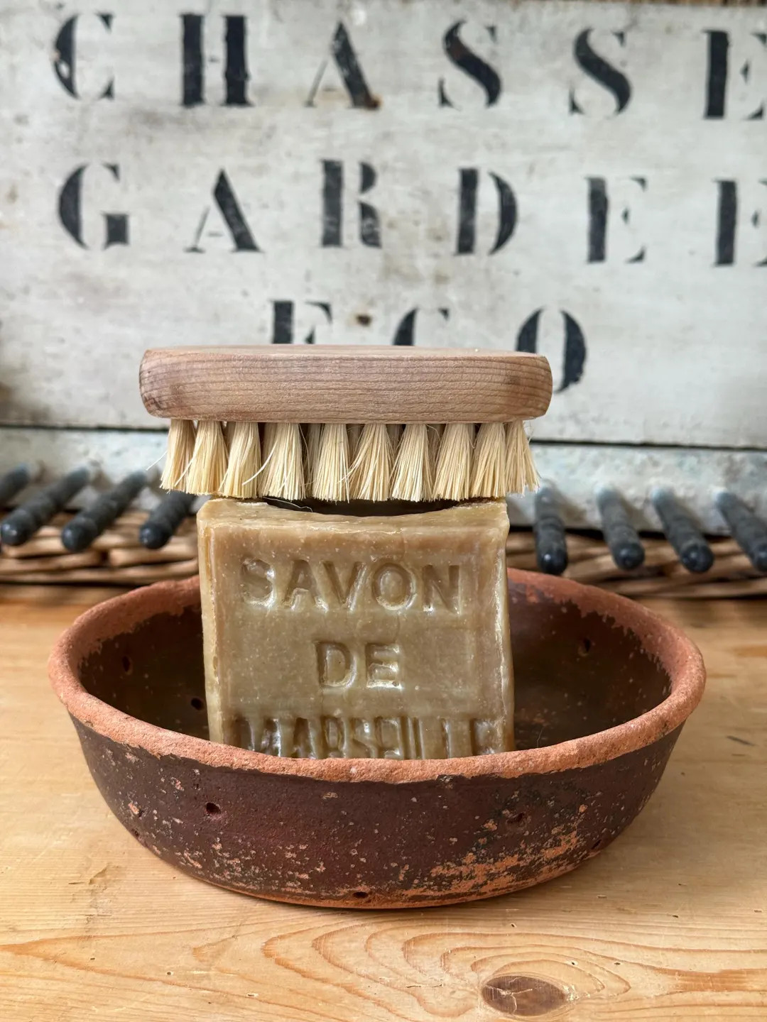 Antique French Terracotta Berry or Cheese Strainer | Rustic Clay Colander | Farmhouse French Coun... | Etsy (US)