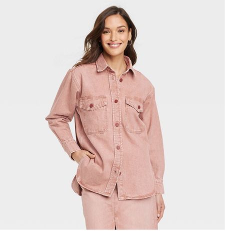 Women's Denim Shacket - Universal Thread targets 