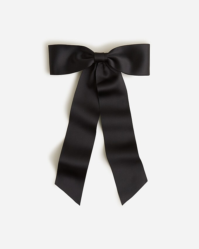Oversized bow hair tie | J. Crew US