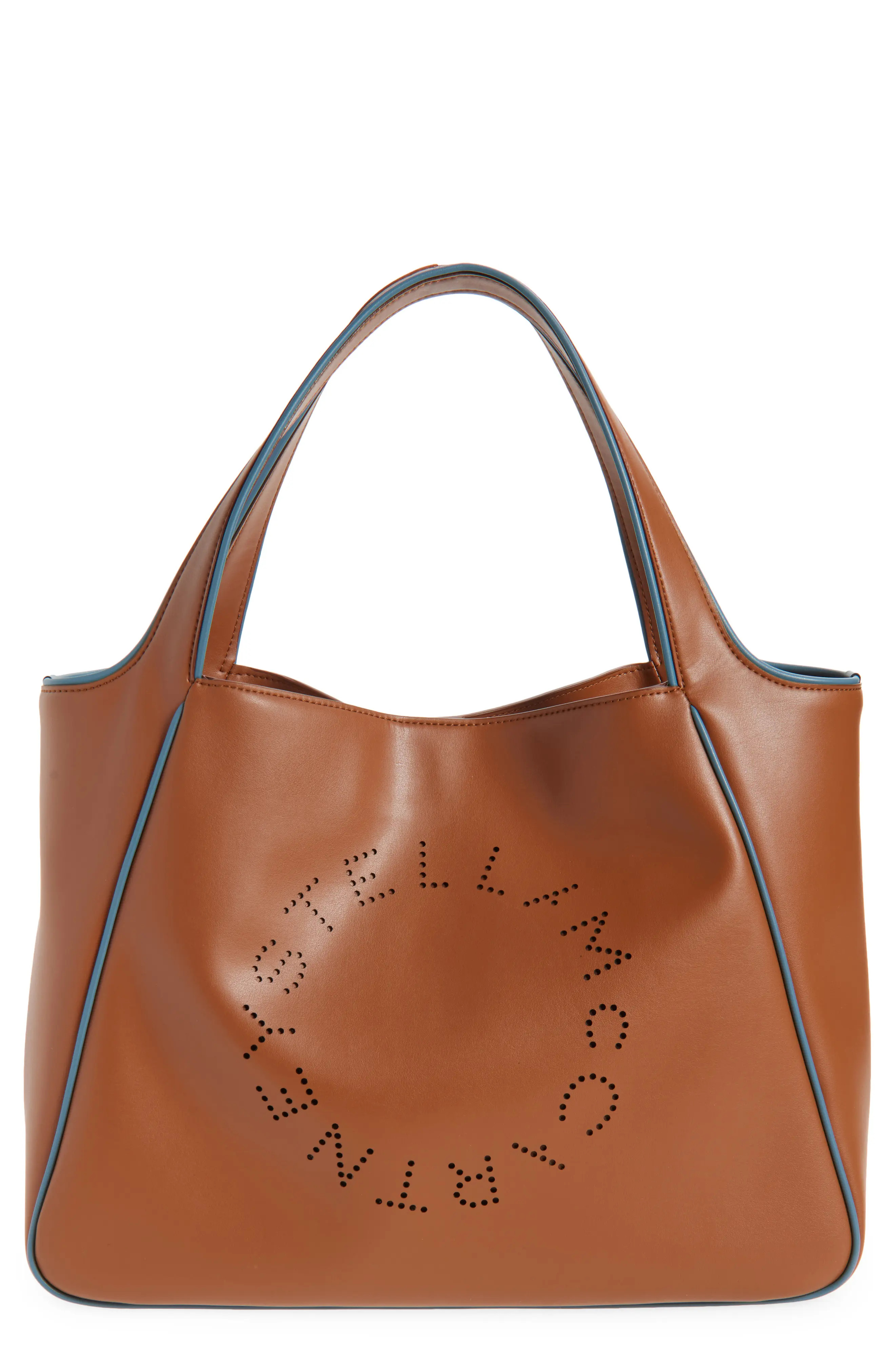 Stella McCartney Perforated Logo Faux Leather Tote (Women) | Nordstrom | Nordstrom