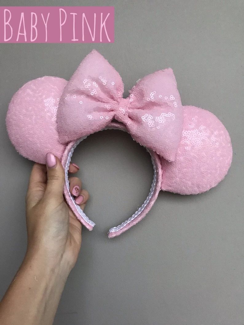 Sequin Disney Ears | Etsy (US)