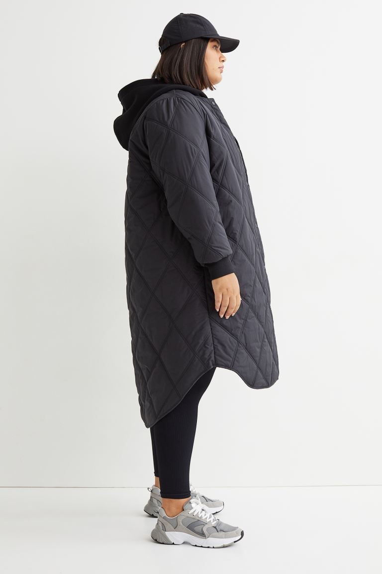 H&M+ Quilted outdoor coat | H&M (UK, MY, IN, SG, PH, TW, HK)