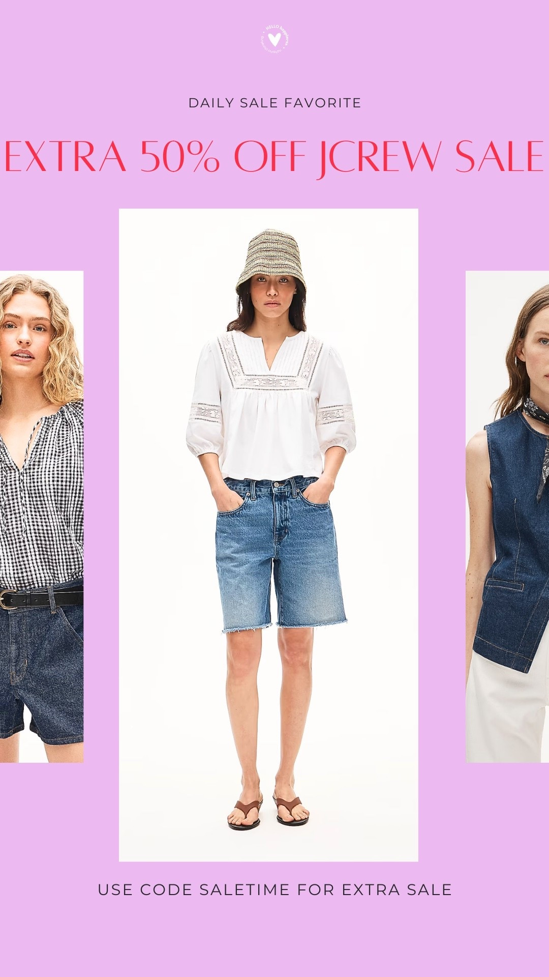 Extra 50% off sale?! Say less 🤭 So many cute finds for now + later! Use code SALETIME ✨

#LTKootd #LTKOver40 #LTKSaleAlert