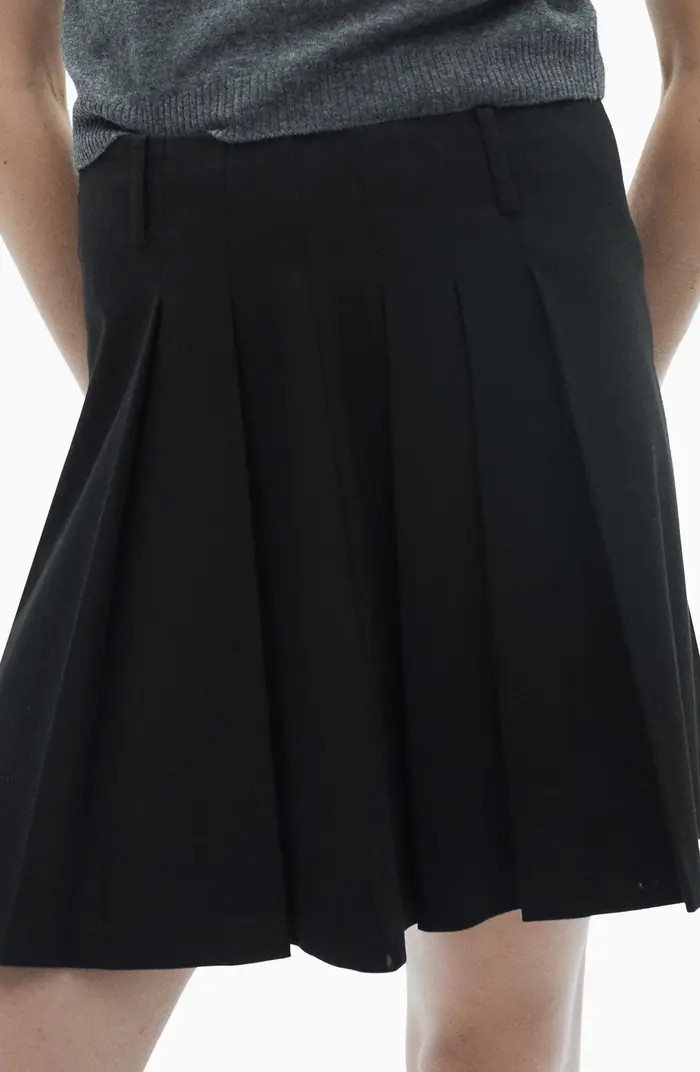 MANGO Pleated Miniskirt | Nordstrom | Nordstrom