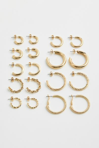9 paar oorringen | H&M (DE, AT, CH, NL, FI)