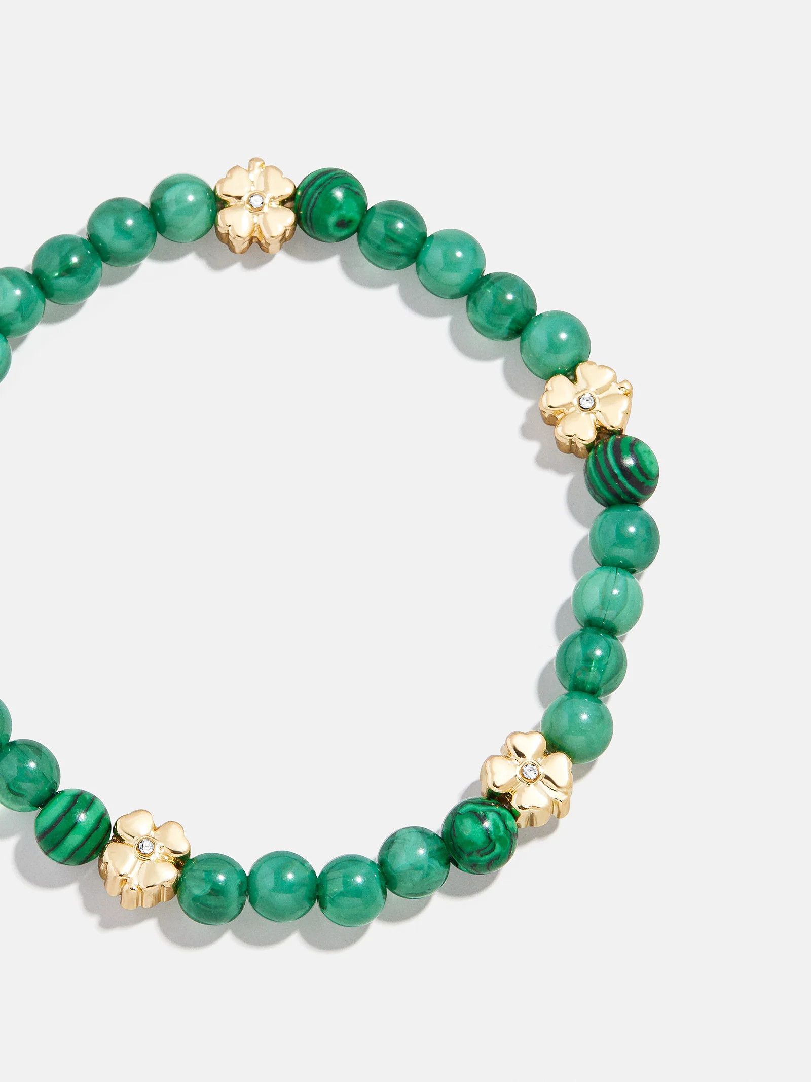 Peace of Mind Semi-Precious Bracelet - Clover | BaubleBar