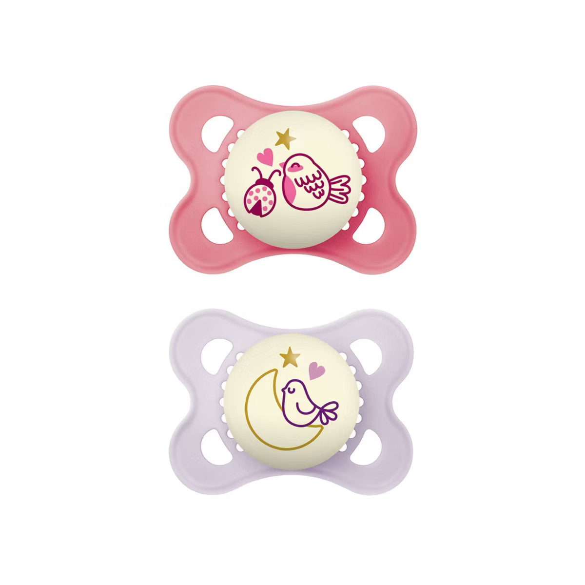 MAM Glow in the Dark Night Pacifier 0-6m - 2pk | Target