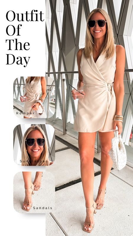 Summer outfit
Romper
Sandals
Vacation outfit
Neutral outfit


#LTKStyleTip #LTKOver40
