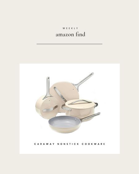 Weekly Amazon Find: Caraway nonstick ceramic cookware set 

#LTKhome #LTKfamily