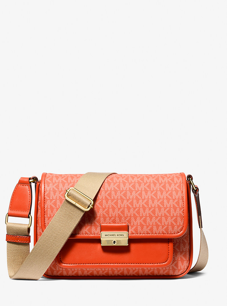 Bradshaw Medium Signature Logo Messenger Bag | Michael Kors CA