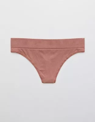 Aerie Ribbed Seamless Thong … curated on LTK