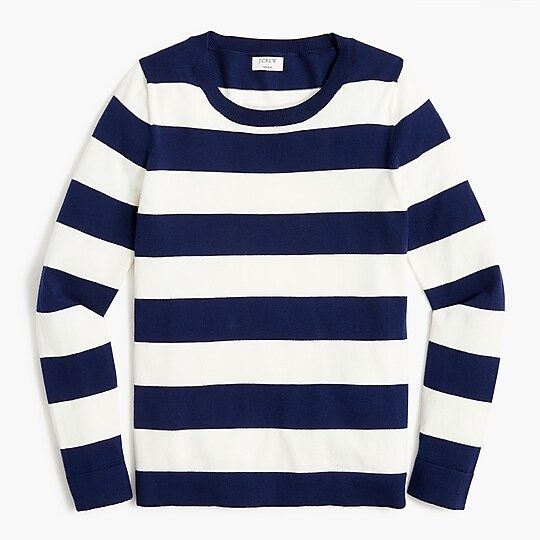 Rugby stripe Teddie sweater | J.Crew Factory