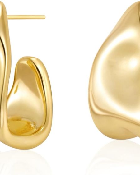 gold earrings, gold jewelry, summer jewelry 

#LTKStyleTip #LTKFindsUnder50 #LTKSeasonal