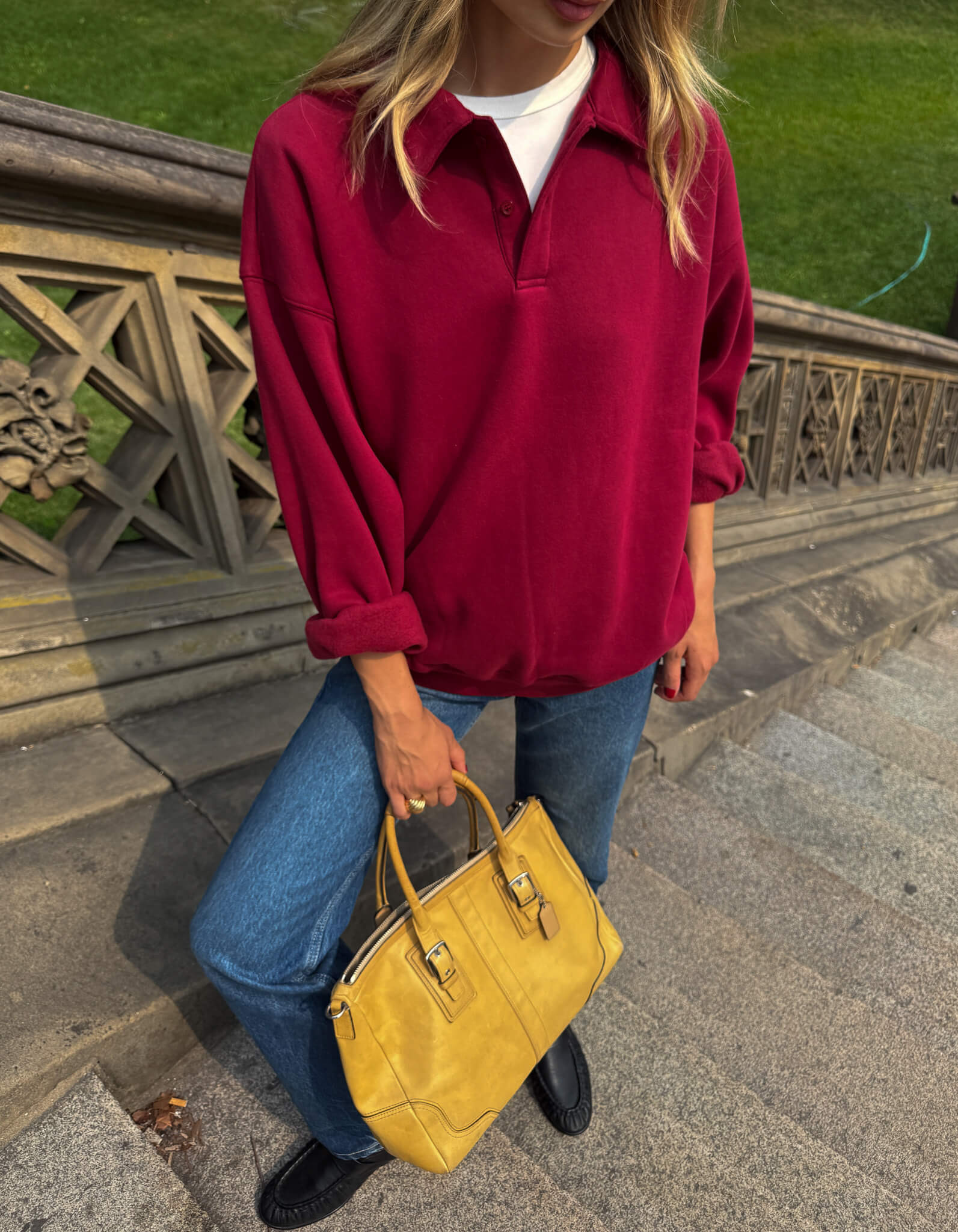 Airport Sweatshirt | Merlot | Rumored