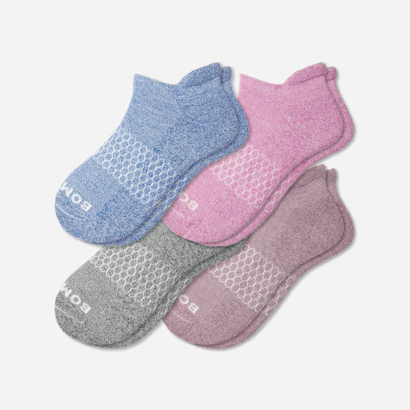Women's Marl Ankle Sock 4-Pack | Bombas