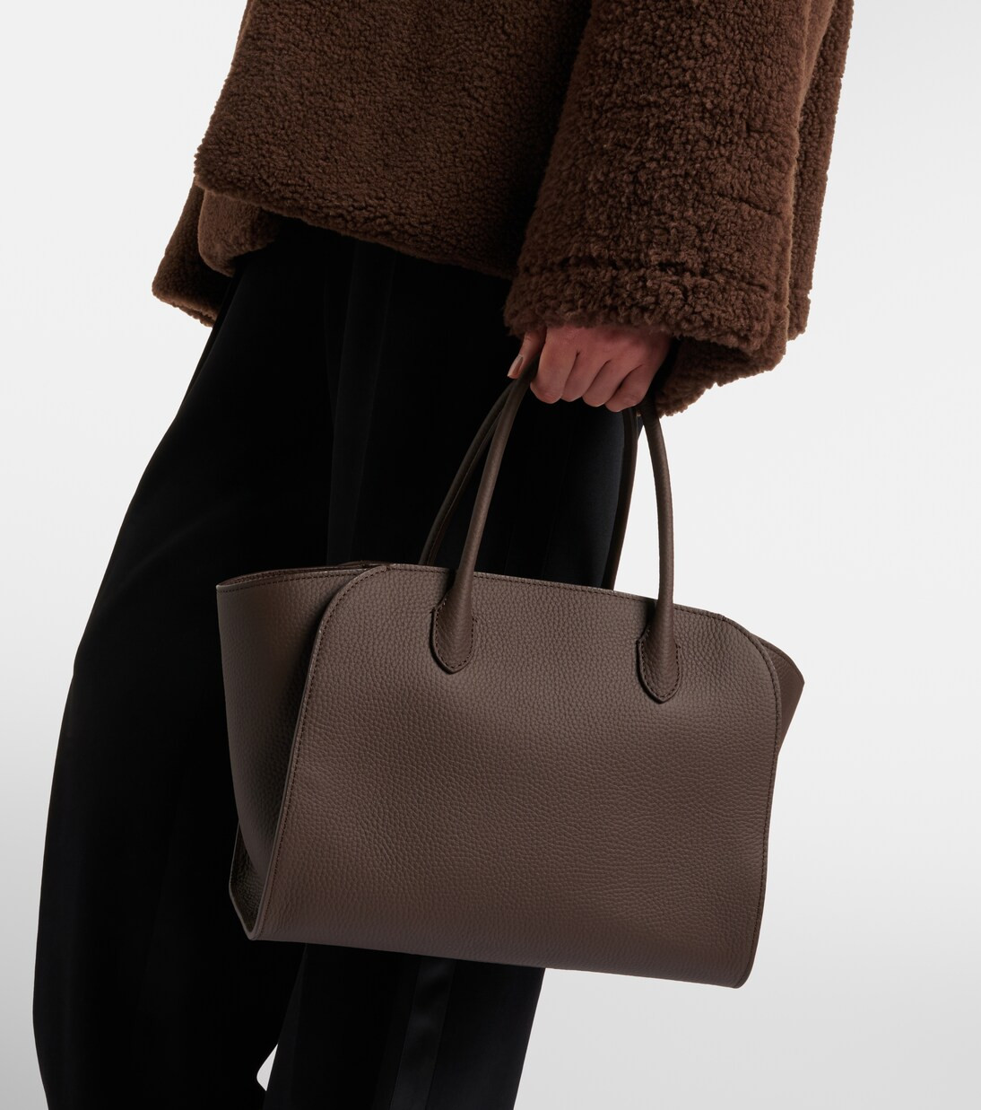 Marlo 12 레더 토트 백 | Mytheresa (INTL)