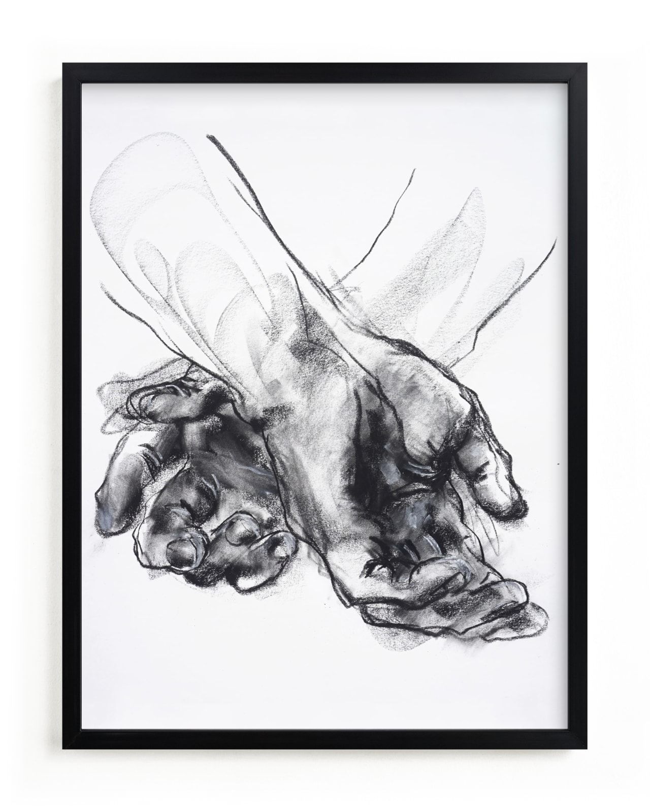 Drawing 561 - Crossed Hands | Minted