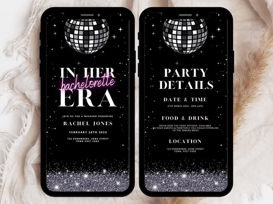 The Eras, Swiftie Bachelorette Invitation Itinerary Template, Bachelorette Era Invite, Eras Tour ... | Etsy (US)