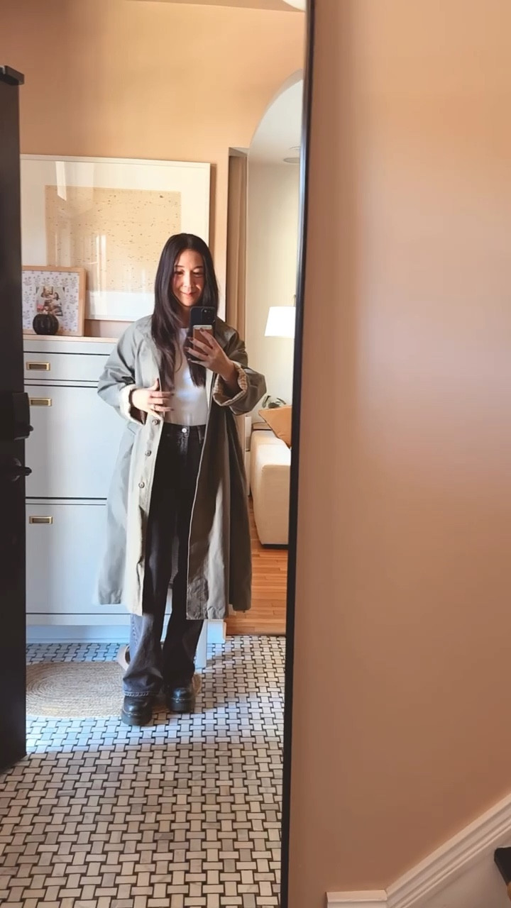 OOTD: Thrifted jacket (sharing similar) when out and aboutt

#LTKStyleTip #LTKSeasonal #LTKVideo