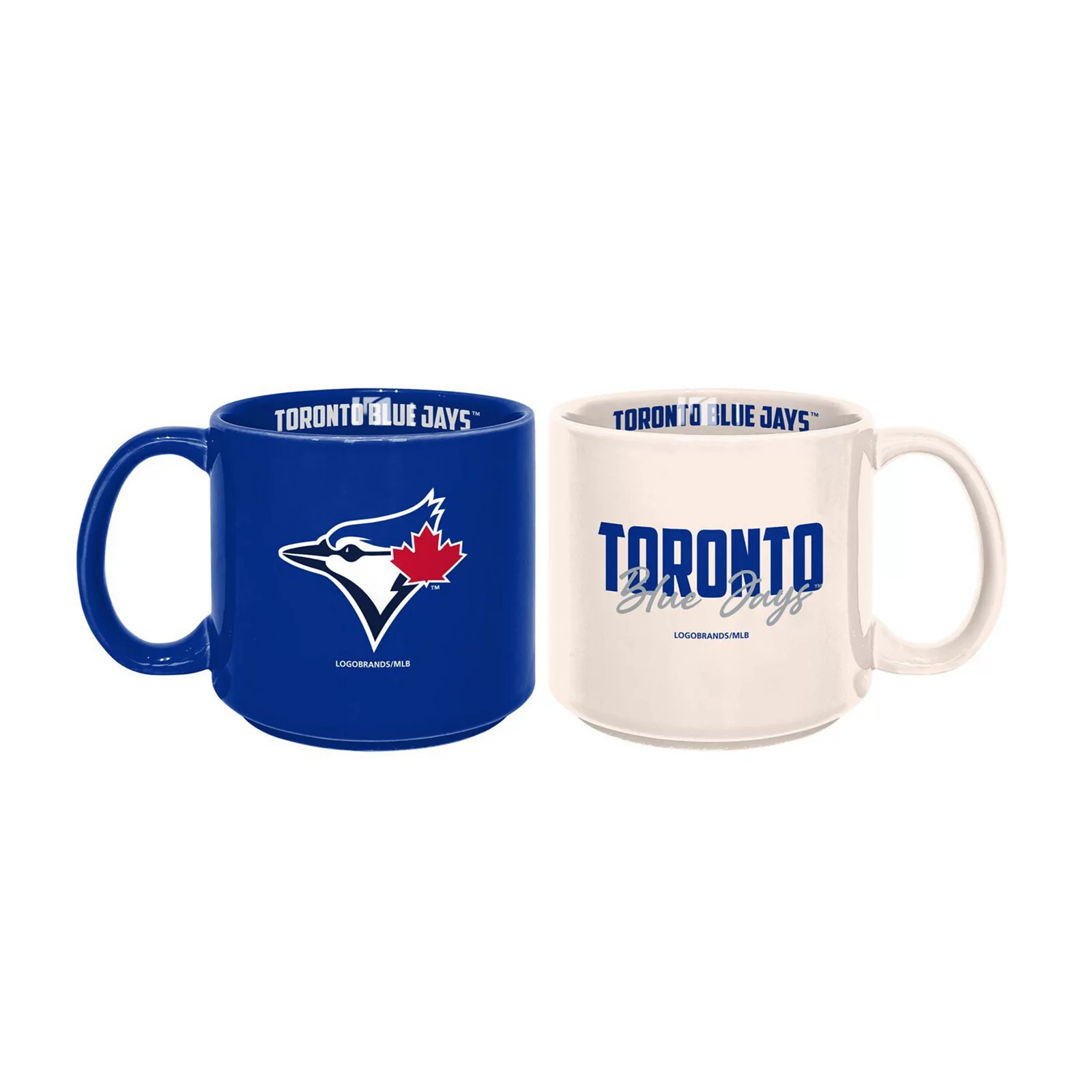 Toronto Blue Jays 2-Pack 15oz. Stackable Mug Set, Jay Team | Kohl's