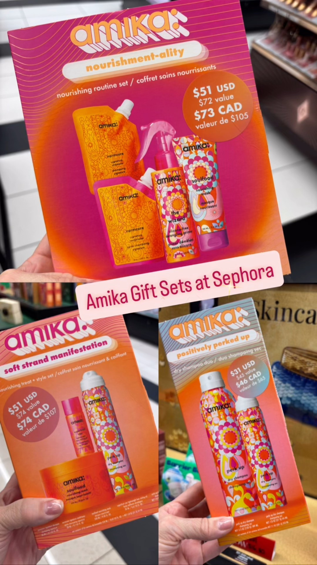 Sephora has a great selection of gift sets including these from Amika.

#LTKBeauty #LTKGiftGuide