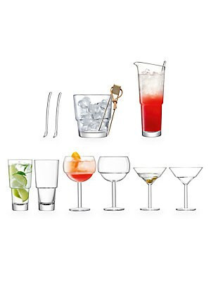LSA Mixologist 10-Piece Cocktail Mixer Set | Saks Fifth Avenue
