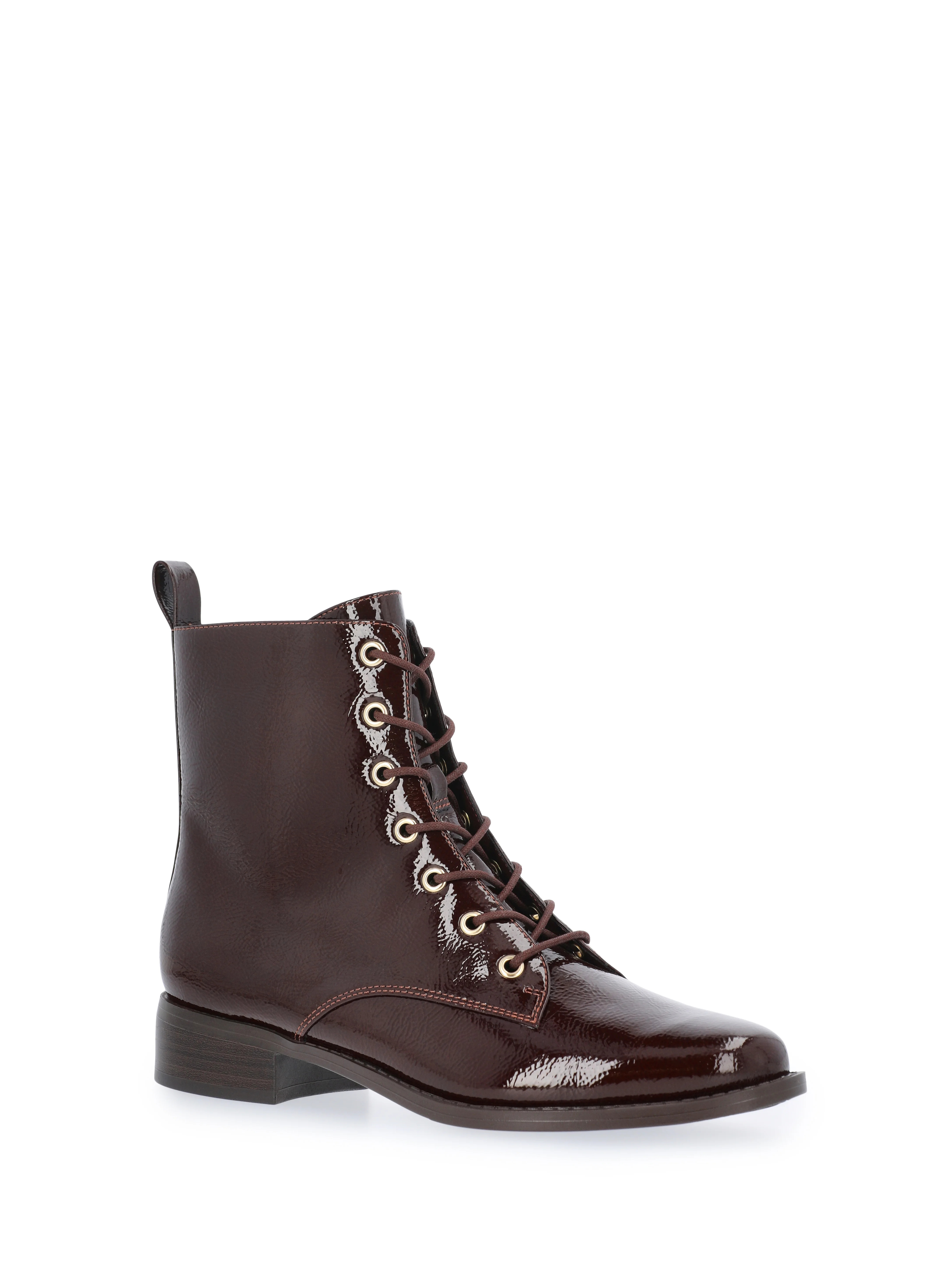 Free Assembly Women's Lace-Up Booties, Sizes 6-11 | Walmart (US)