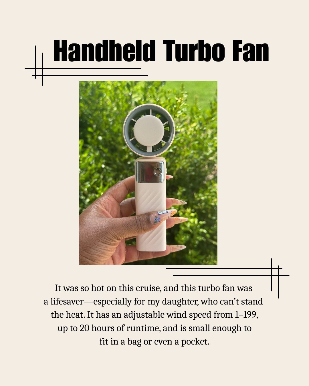 Travel Essentials: Handheld Turbo Fan! 

#LTKSeasonal #LTKKids #LTKFamily