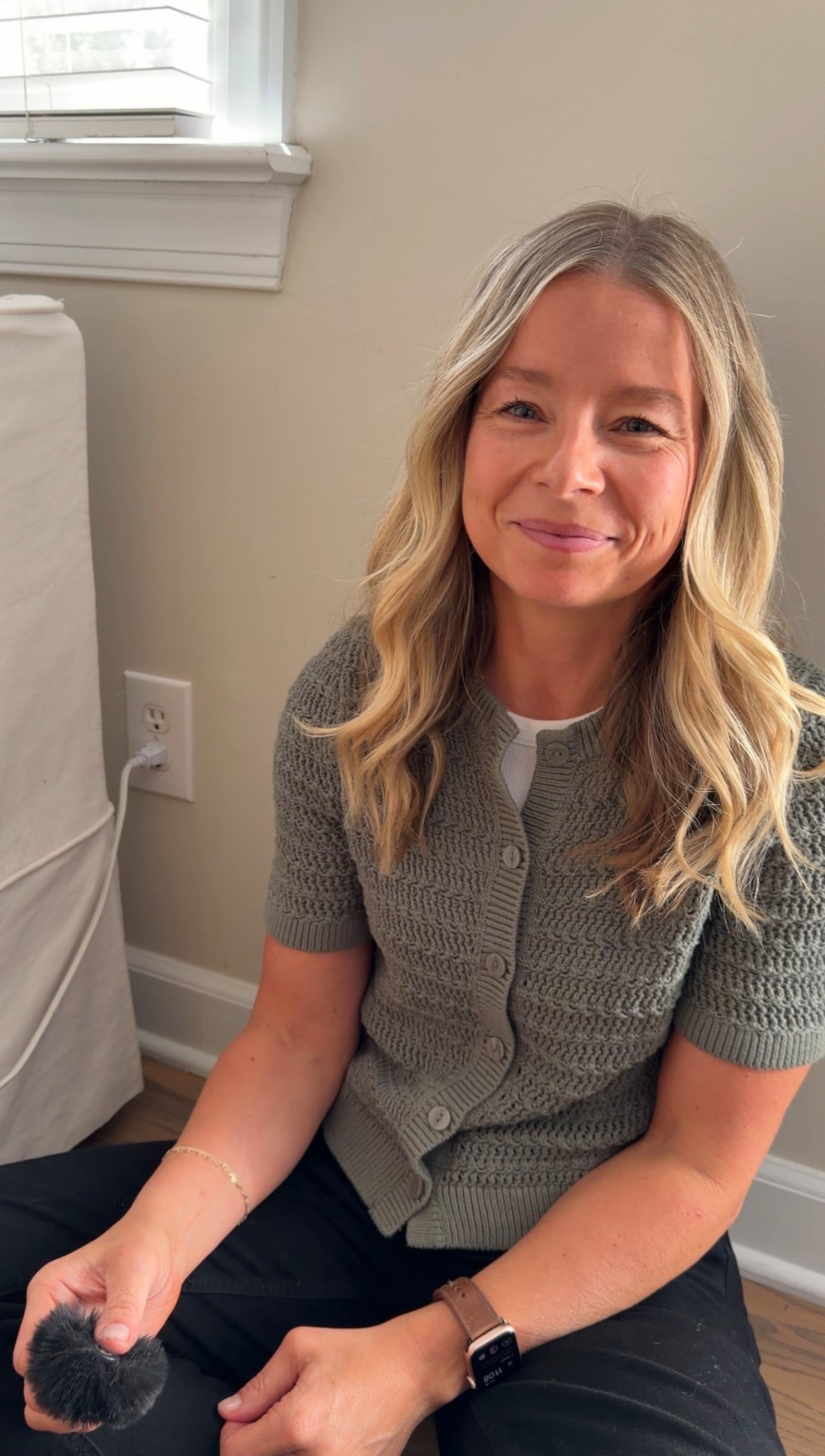 I love a short-sleeve sweater in the spring! This whole outfit is so great for mixing and matching.

Top and tank: small
Pants: 27 (30” inseam)

#LTKootd #LTKmomlife #LTKWorkwear