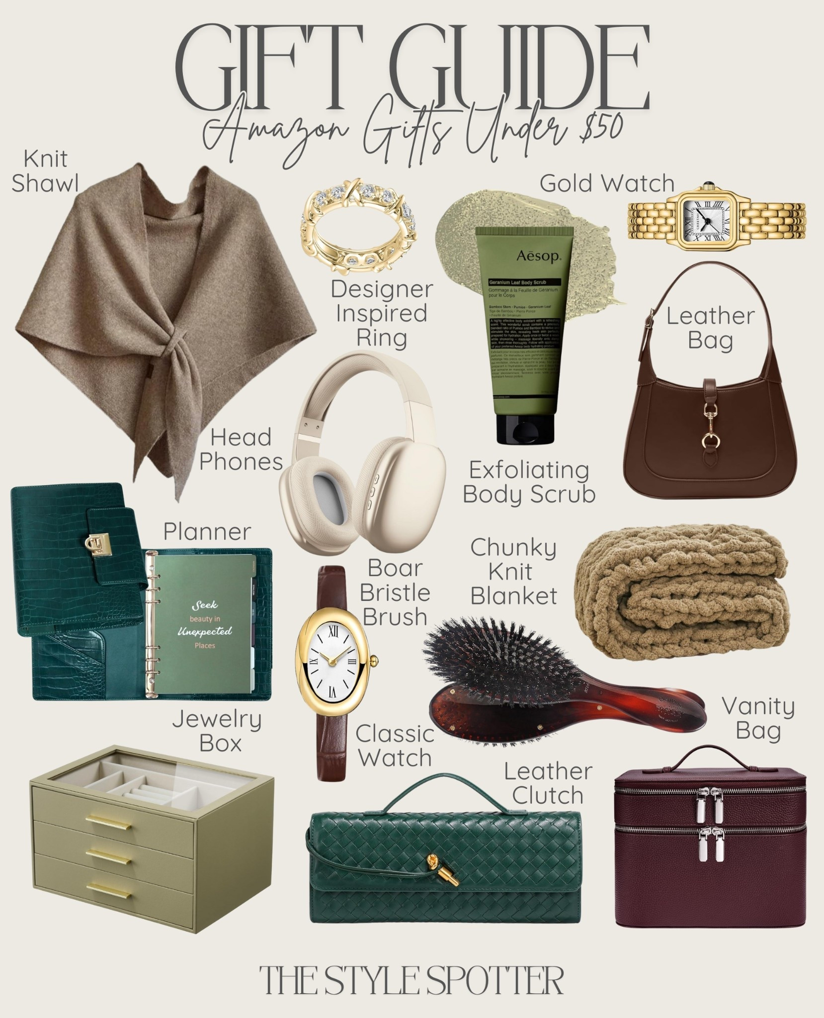 Gift Guide for Her 💝 🎄 
Amazon Gifts Under $50

#LTKFindsUnder50 #LTKGiftGuide #LTKHoliday