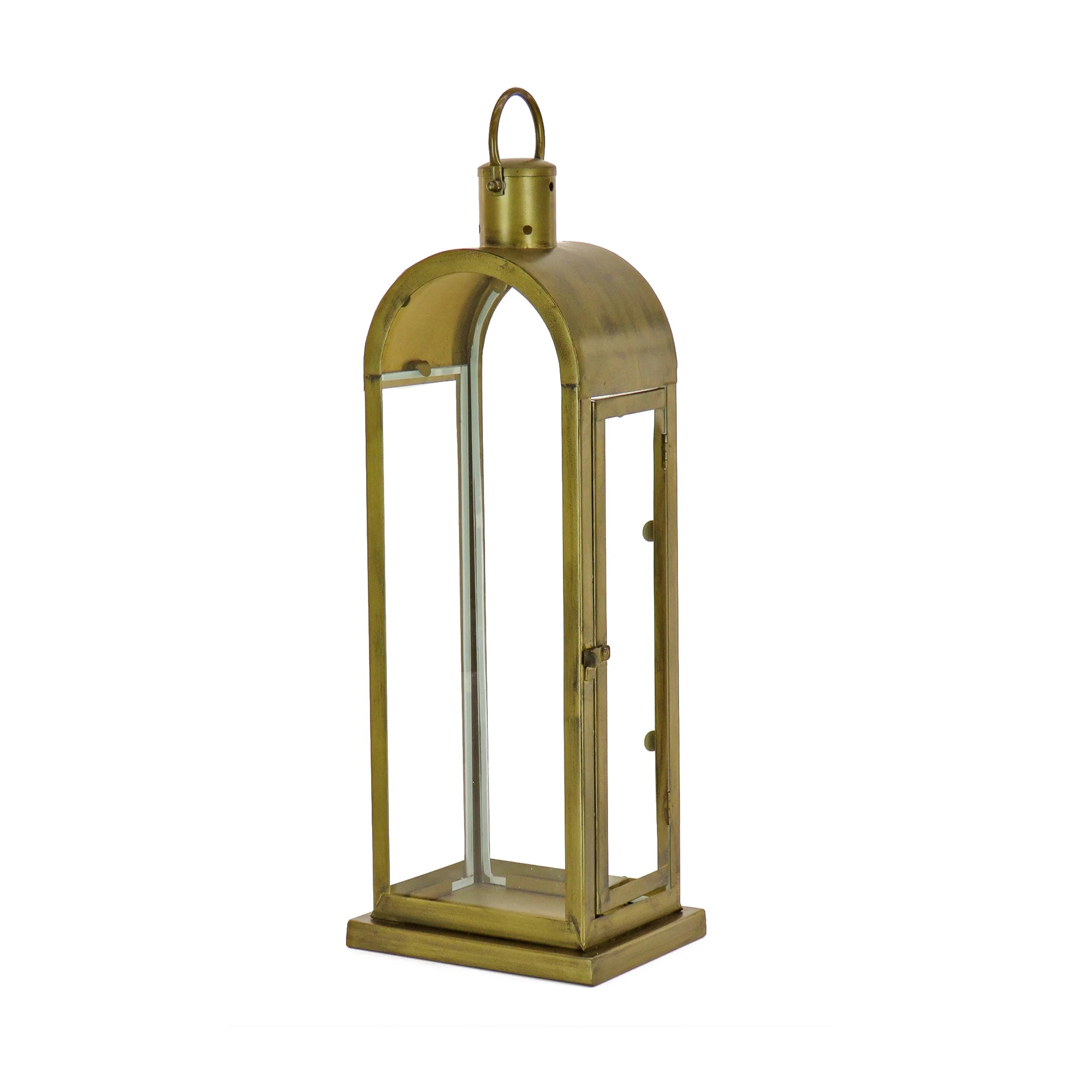 HGTV Home Collection Arched Candle Lantern, Christmas Themed Home Decor, Medium, Antique Bronze, ... | Walmart (US)