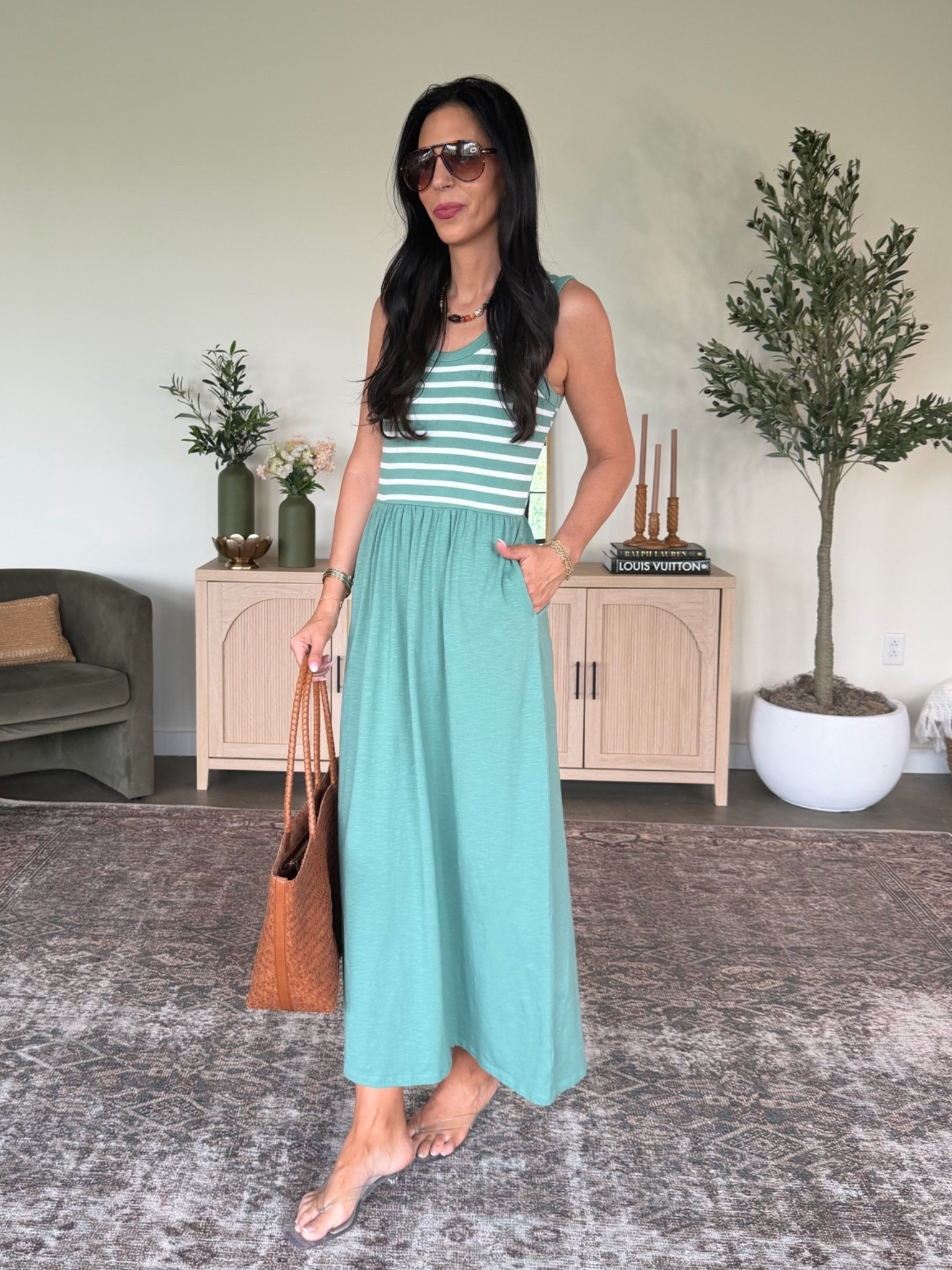 Summer dressing doesn’t get much easier than this. ☀️
Made from a soft cotton-spandex blend, this dress is lightweight, comfortable, and one of those pieces you’ll reach for on repeat. It has pockets (always a win!), comes in 3 colors, and with code GET20 it’s under $40.
Wearing a size small and very tts

#LTKU #LTKmomlife #LTKOver40