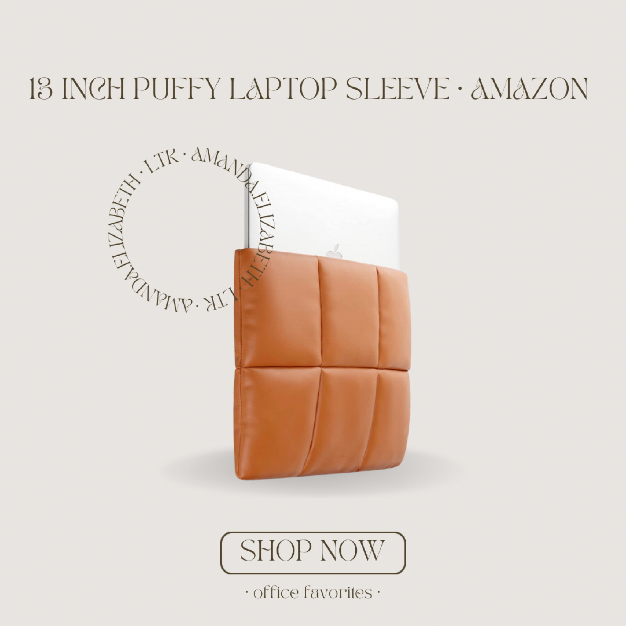 13 inch puffy laptop case from amazon 🤍 13 INCH CASE - Our laptop case is compatible for all MacBook Air 13" & MacBook Pro 13" laptops including M2 2022 M1 2020 2021, and also compatible with MacBook Pro 14-inch M2 Pro/Max 2023 M1 2021. Interior dimensions: 13.5 x 9.5 x 0.7 Inches, Exterior dimensions: 14 x 10 x 0.7 inches, allows for use with a wide variety of laptop and tablet models.
CUTE PUFFY DESIGN- Get bored of regular black or grey ones already? Our puffer series of laptop sleeves will give your outfits a refreshing touch
SECURED MAGNETIC CLOSURE - The solid magnetic closure lets you access your laptop easily and prevents scratches from the zippers
FLUFFY FLEECE LINING - The soft interior fleece lining of our 13 inch laptop bag provides a scratch free environment, so no worries that your MacBook will get scratched or damaged.
WATERPROOF DESIGN PROVIDES PEACE OF MIND - No water allowed! The exterior of this laptop case is made of durable and waterproof PU faux leather. You will never have to worry about spilling a drink or walking through the rain when your laptop is in our laptop cases. 

#LTKunder50 #LTKworkwear #LTKFind