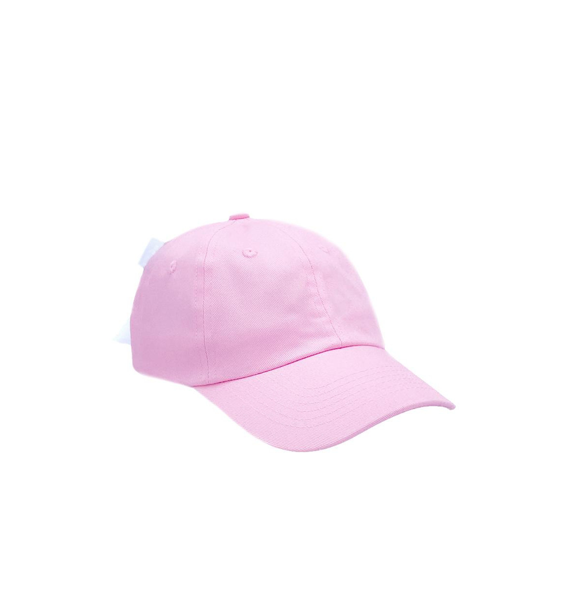 Bits & Bows Women s Palmer Pink Bow Baseball Hat - Pink and white | Macy's