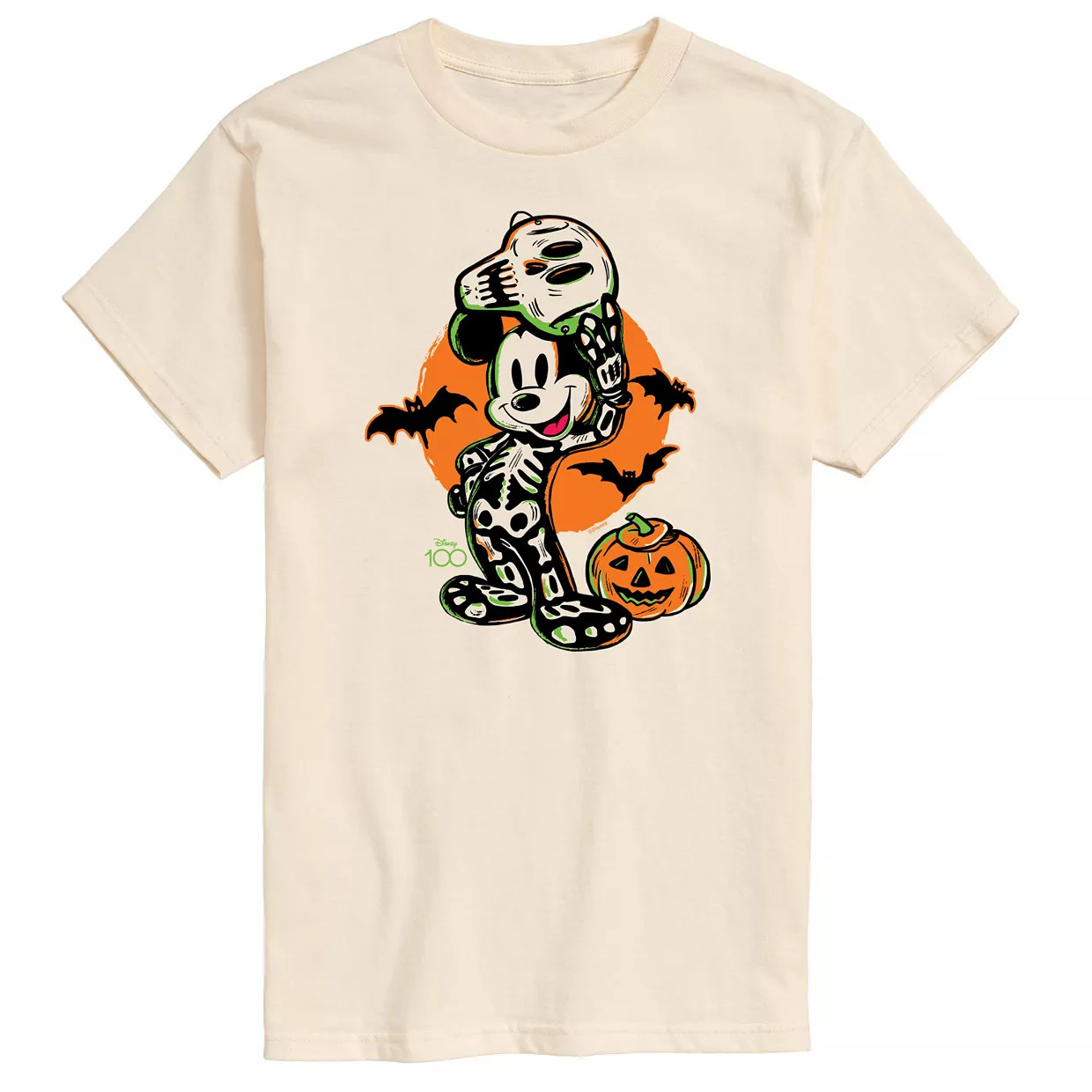 Disney 100 Men's Mickey Mouse Skeleton Costume Graphic Tee | Kohl's