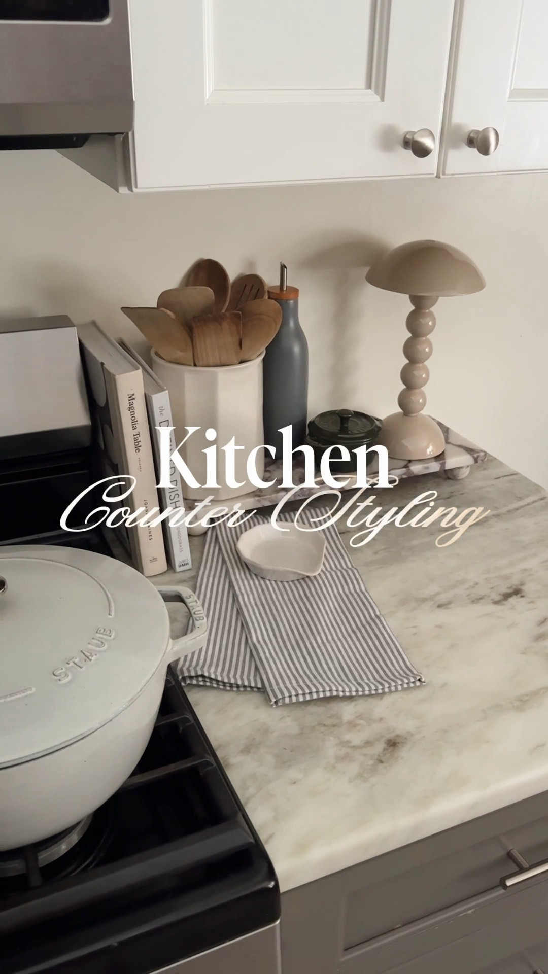 kitchen counter styling! 


Utensil holder, marble tray, home decor, kitchen home decor, kitchen counter styling, kitchen essentials, target finds, target home decor 